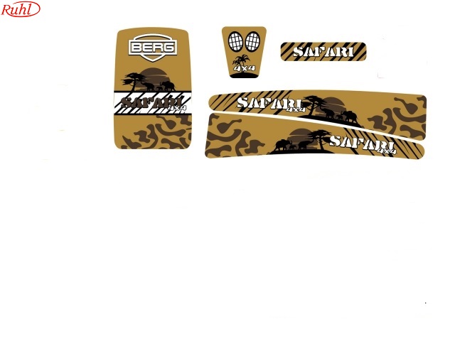 Spoiler Stickerset Berg Safari 2015