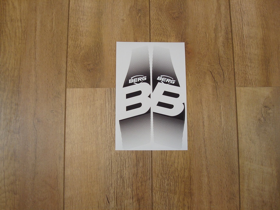 Stickerset sportstoel voor de B.super/B.Rapid/basic B.Pure Bleu